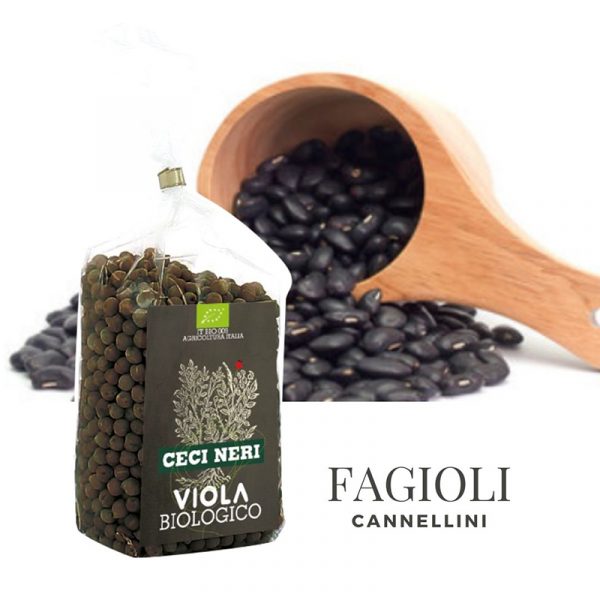 Viola Biologico - Fagiolini Cannelini Neri